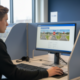 Theory exam in ENGLISH + extra time